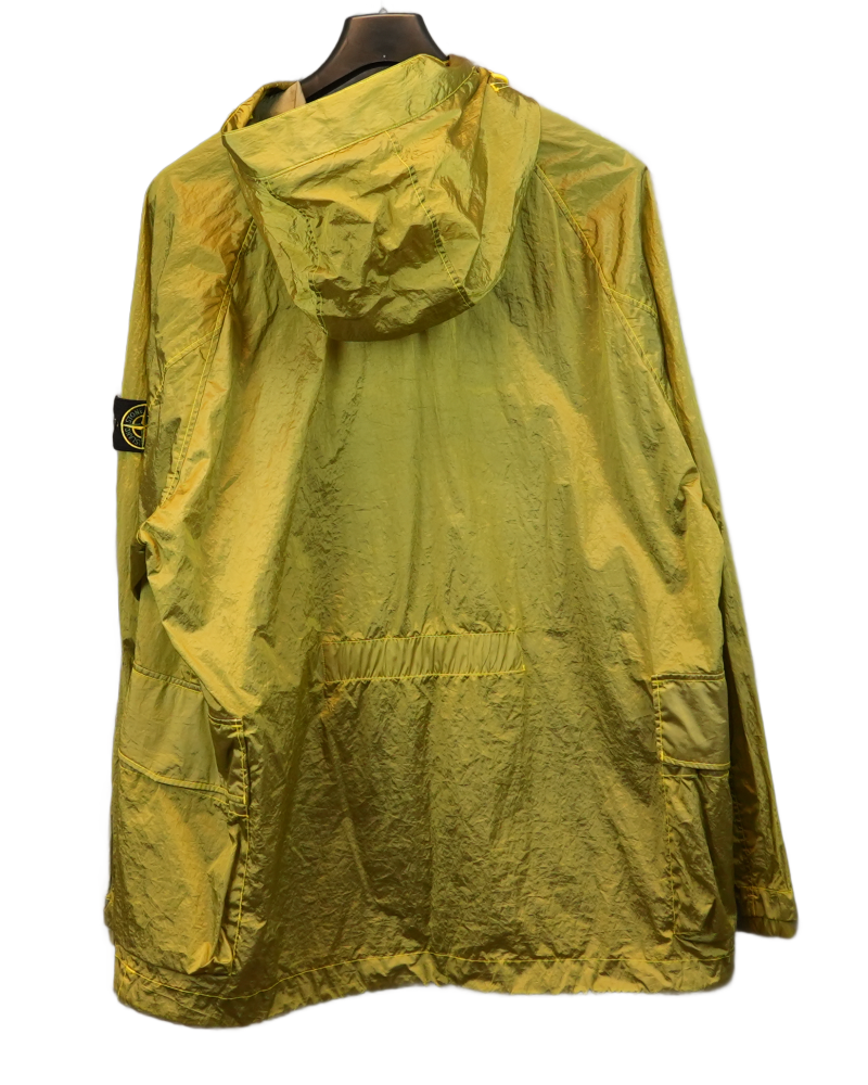 Stone Island Nylon Metal Watro- TC Smock Green back view