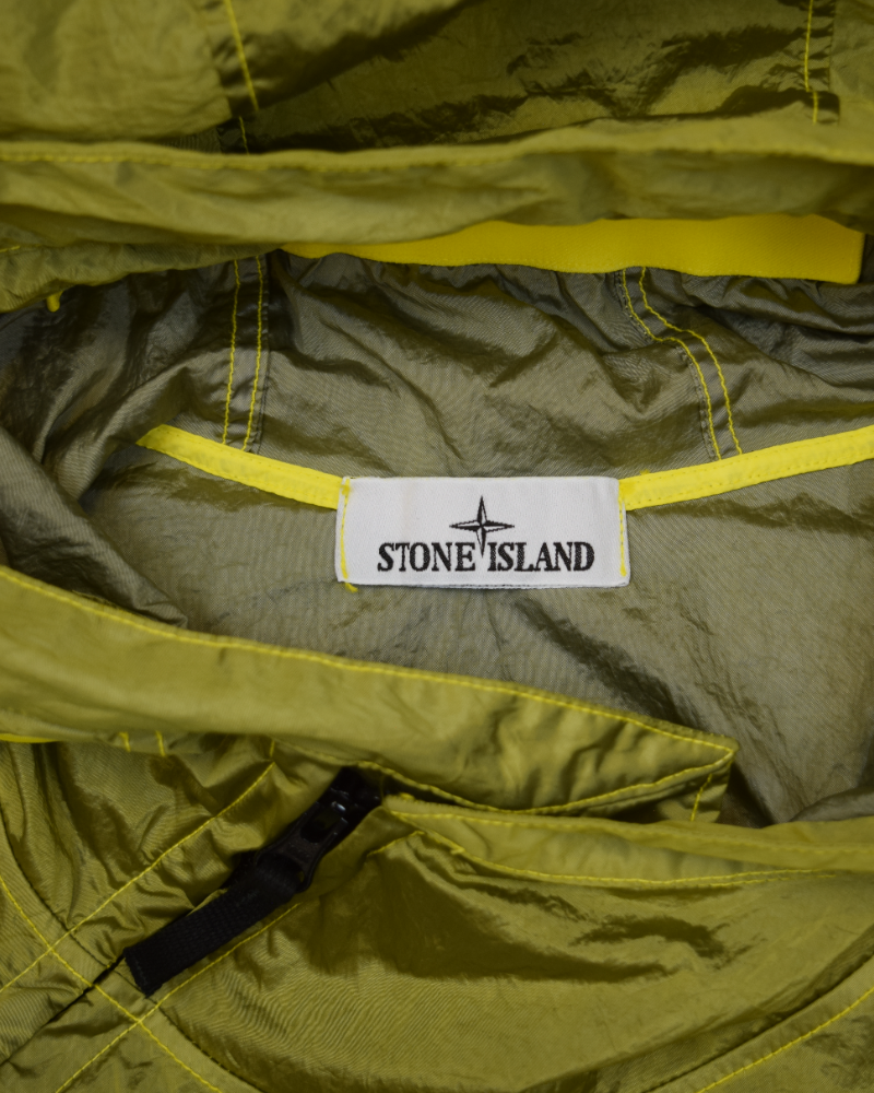 Stone Island Nylon Metal Watro- TC Smock Green detail view