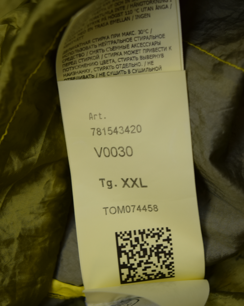 Stone Island Nylon Metal Watro- TC Smock Green detail view