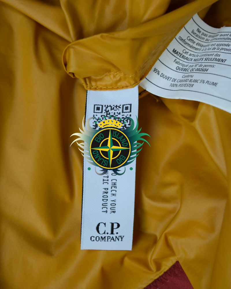 C.P. Company DD Shell Jacket Orange detail view