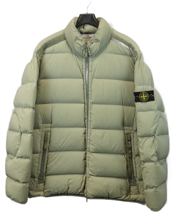 Stone Island Seamless Tunnel Nylon Down TC Jacket Sage front view