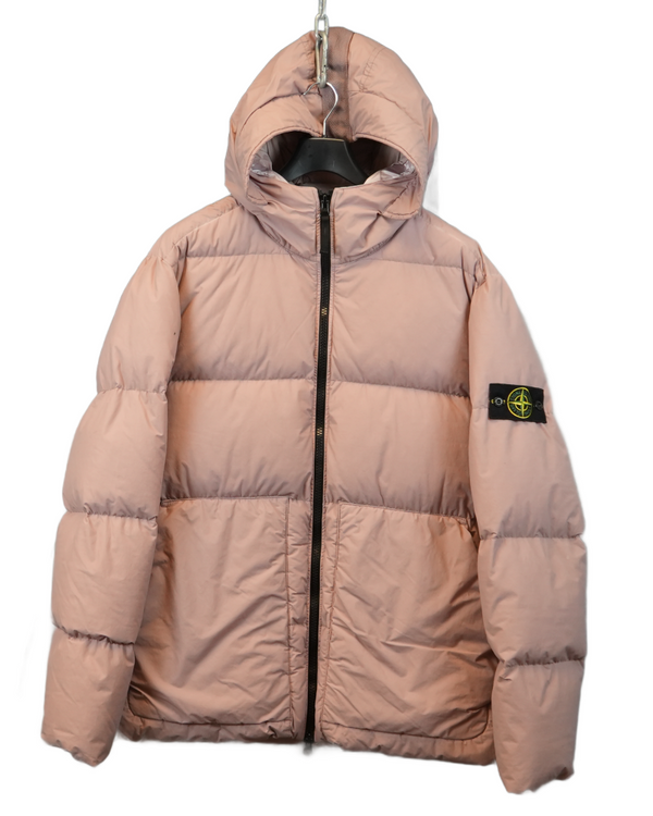 Stone Island Naslan Light Watro Down TC Pink front view