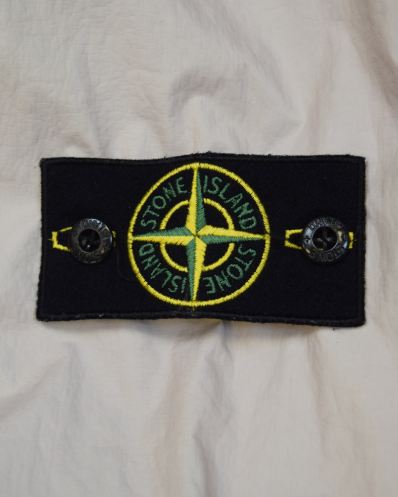 Stone Island Membrana 3L TC cream detail view