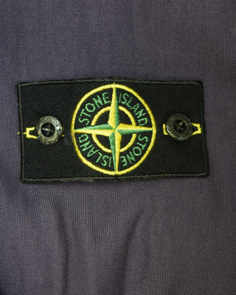Stone Island Light Weight Crewneck Purple detail view