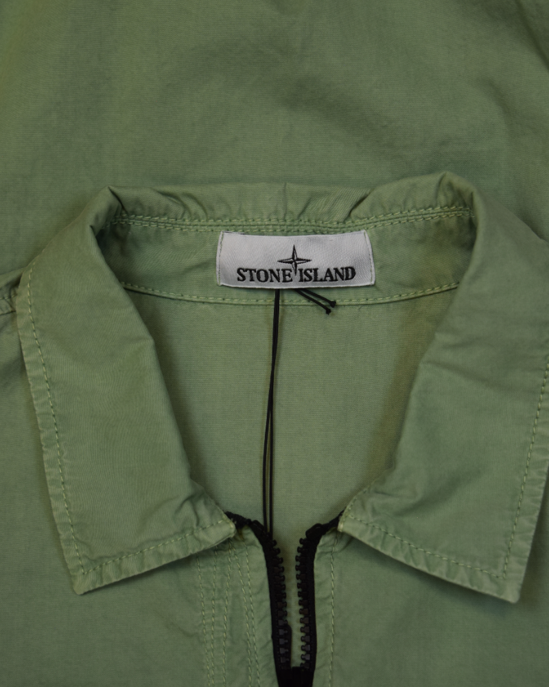 Stone Island Overshirt Green detail view