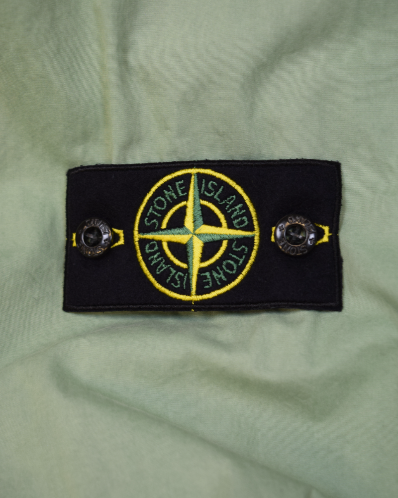 Stone Island Overshirt Green detail view