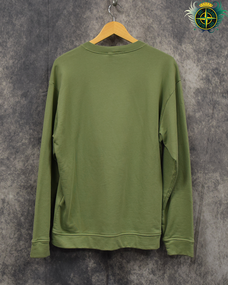 Stone Island Chest Compass Crewneck Green - M