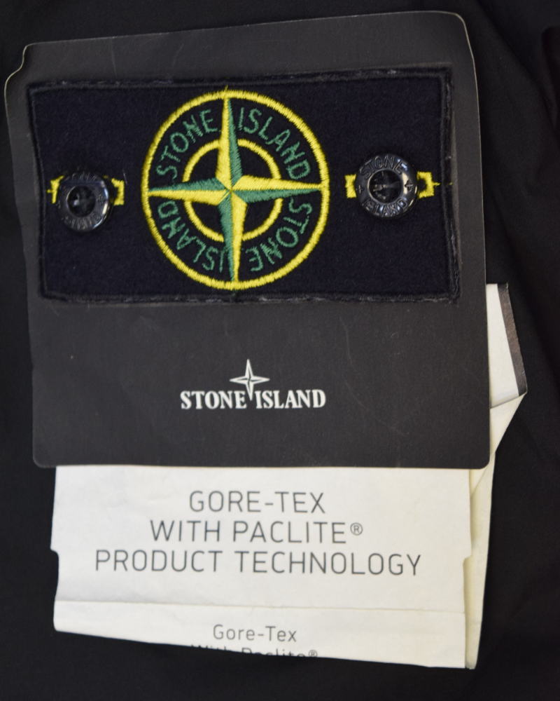 Stone Island Gore-Tex with Paclite Technology Jacket Black detail view