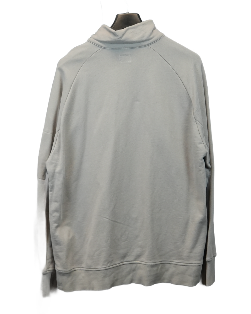 C.P. Company 1/4th Zip Sweatshirt Grey back view