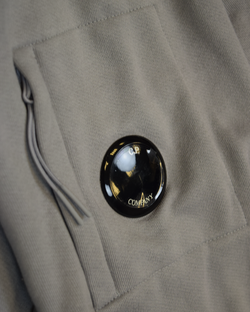 C.P. Company 1/4th Zip Sweatshirt Grey detail view
