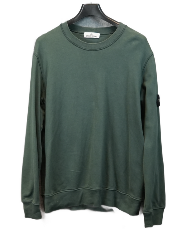 Stone Island Crewneck Blue/Grey front view