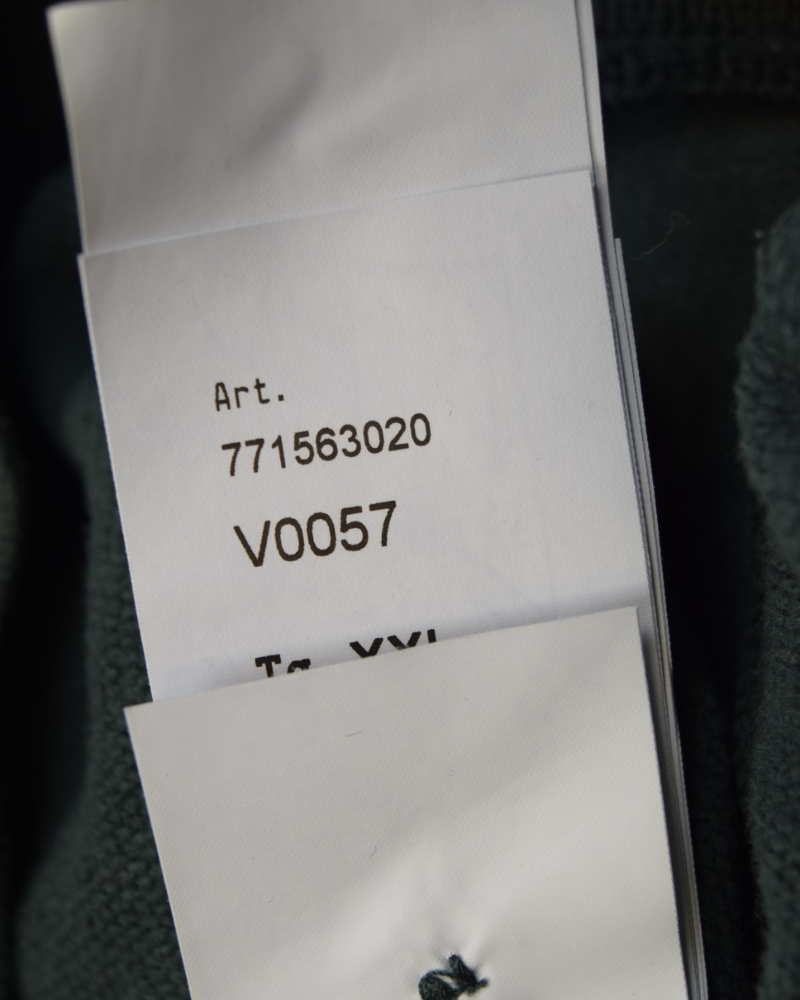 Stone Island Crewneck Blue/Grey detail view