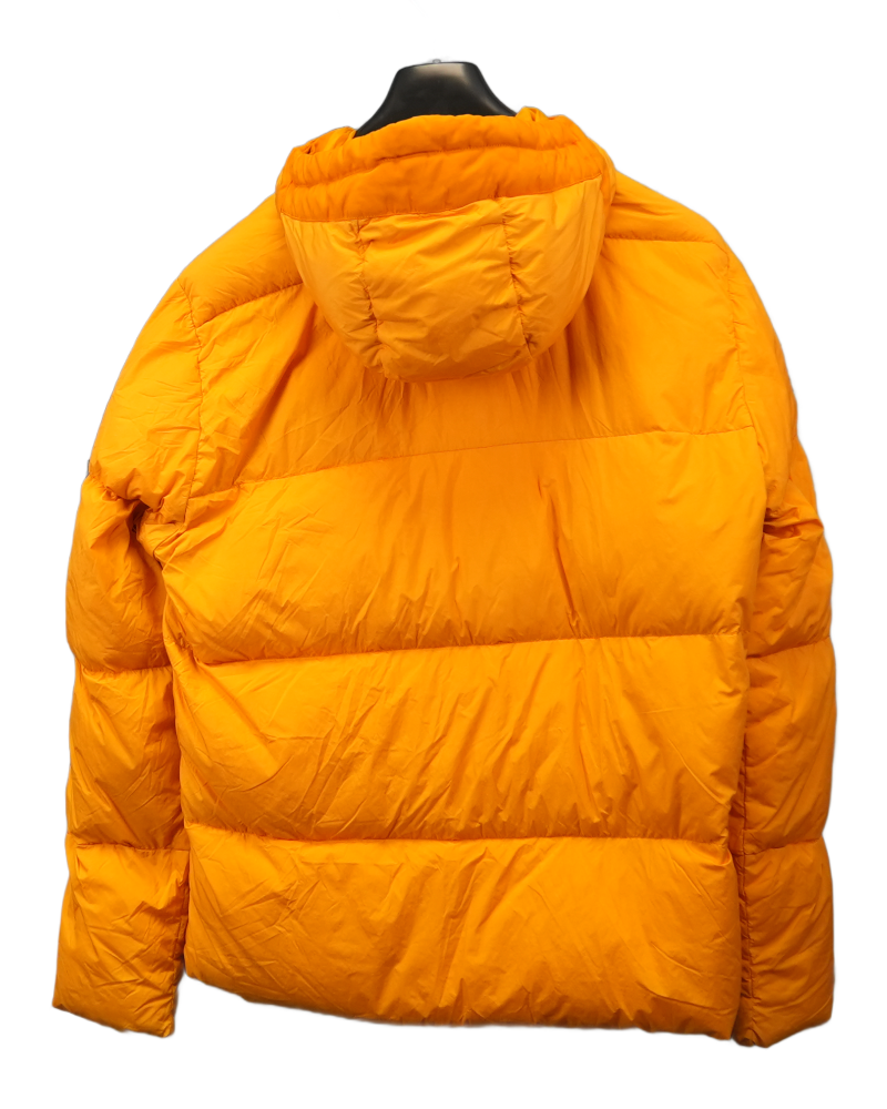 Stone Island Garment Dyed Crinkle Reps NY Down Jacket Orange back view