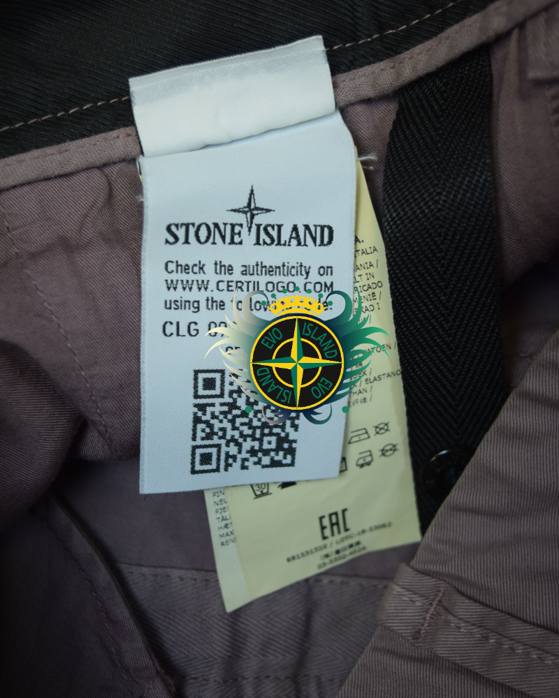Stone Island Cargos Dusty Pink detail view