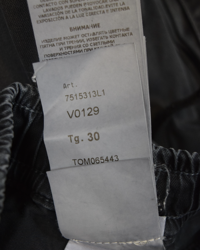 Stone Island Old Affect Cargos Black detail view