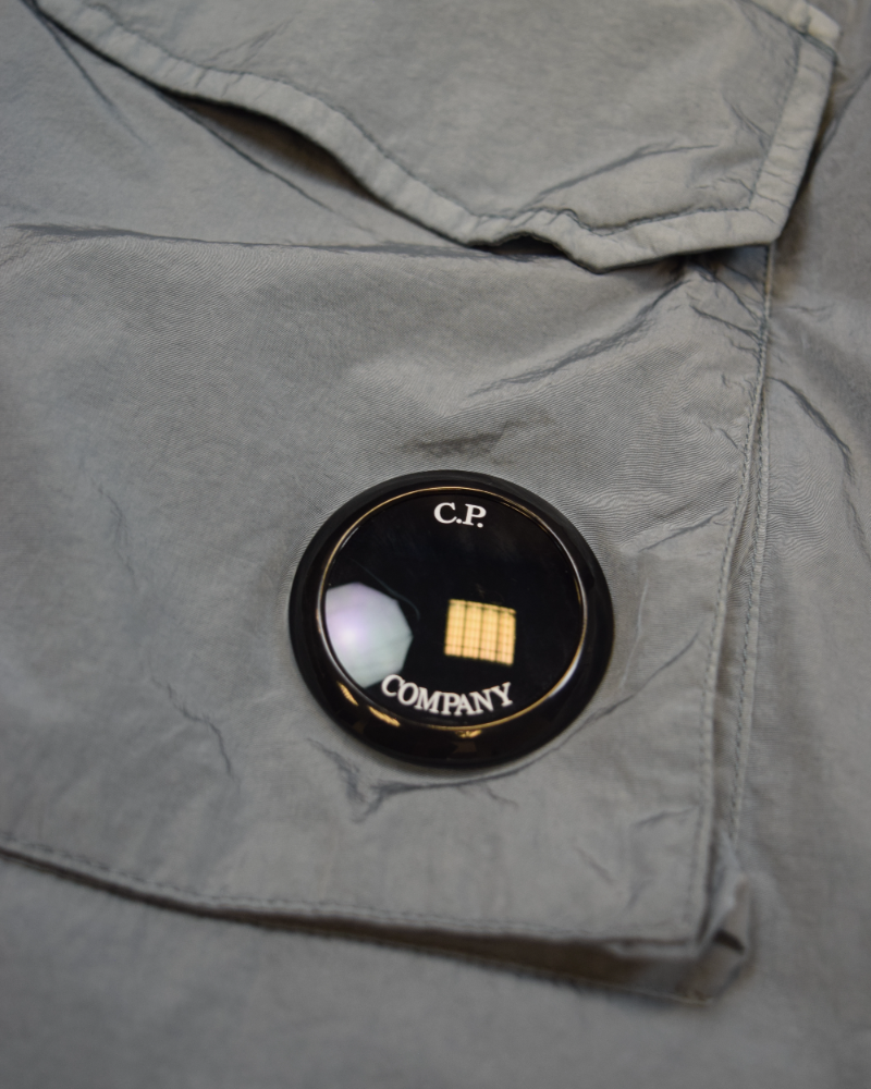 C.P. Company Chrome R Gilet Blue detail view