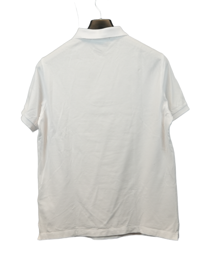 Stone Island Polo Shirt White back view