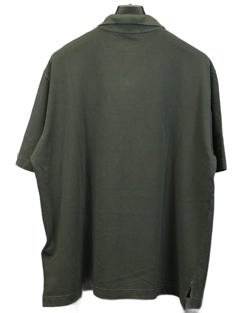 Stone Island Marina Polo Shirt Grey back view