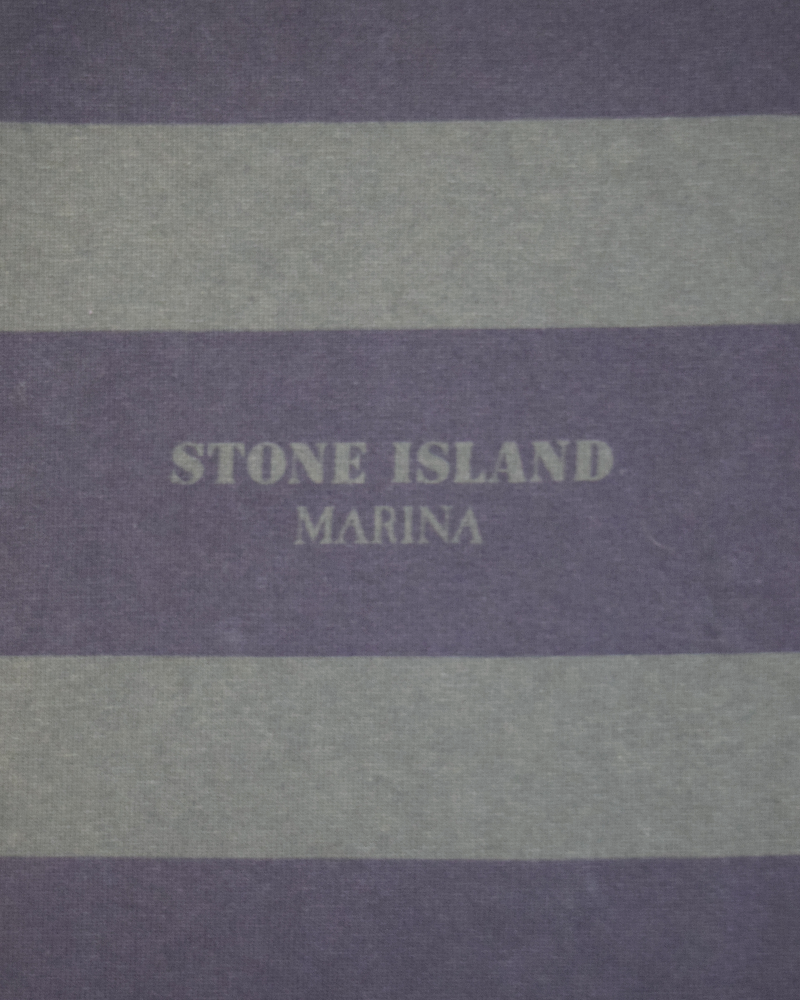 Stone Island Marina Polo Shirt Grey detail view