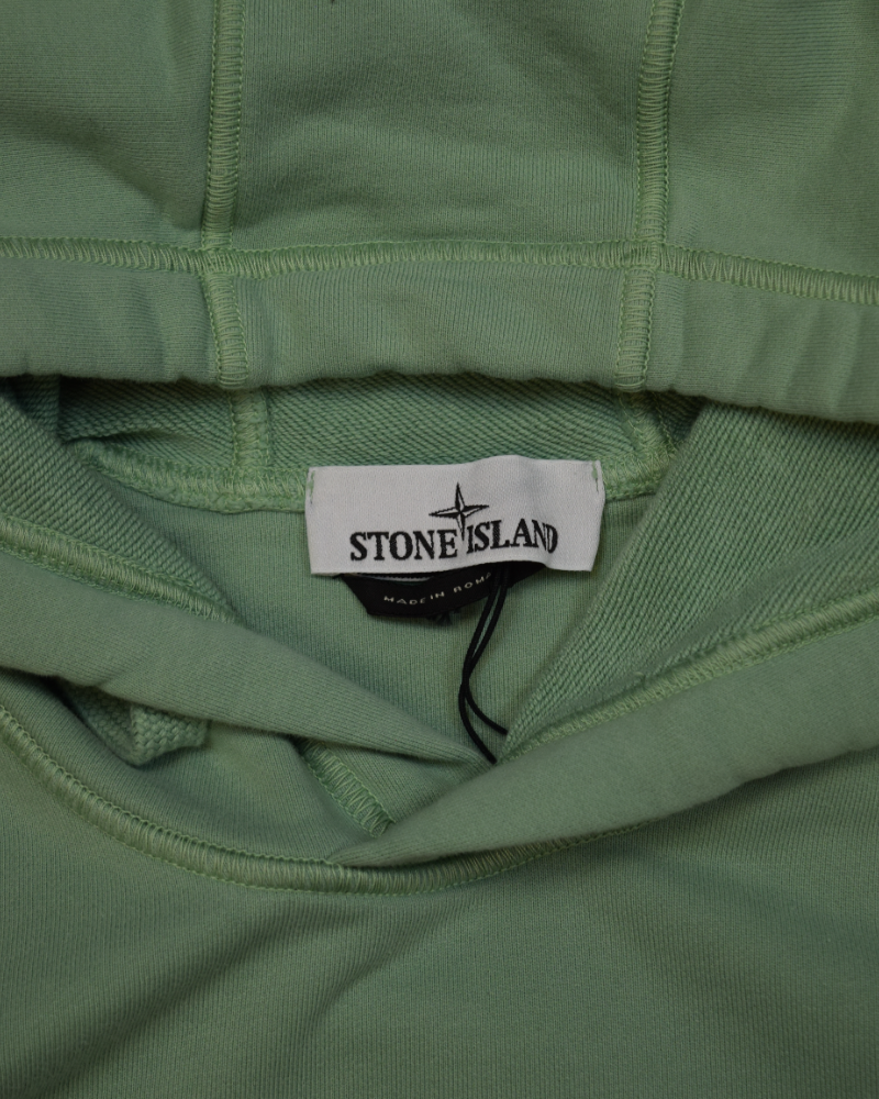 Stone Island Hoodie Teal detail view