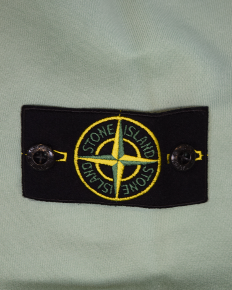 Stone Island Hoodie Teal detail view