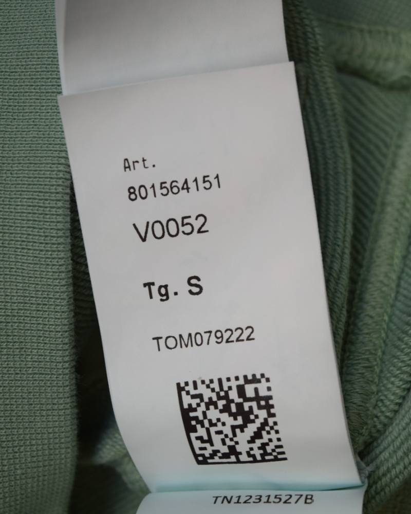 Stone Island Hoodie Teal detail view