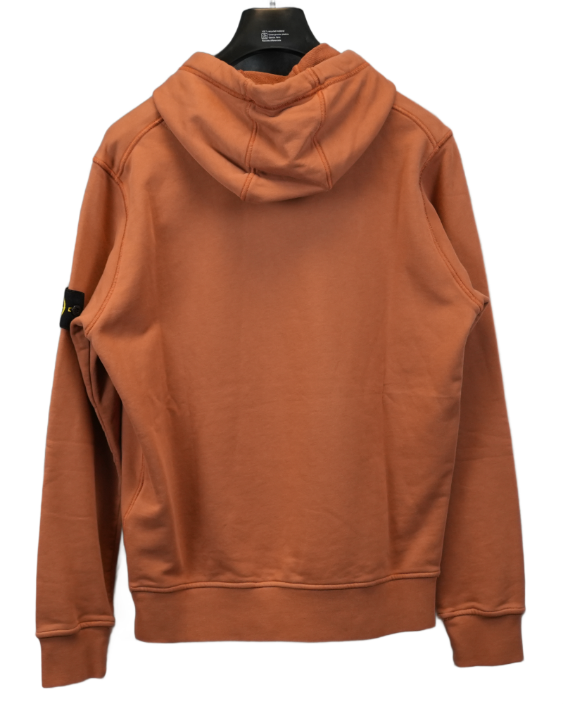 Stone Island Hoodie Orange back view