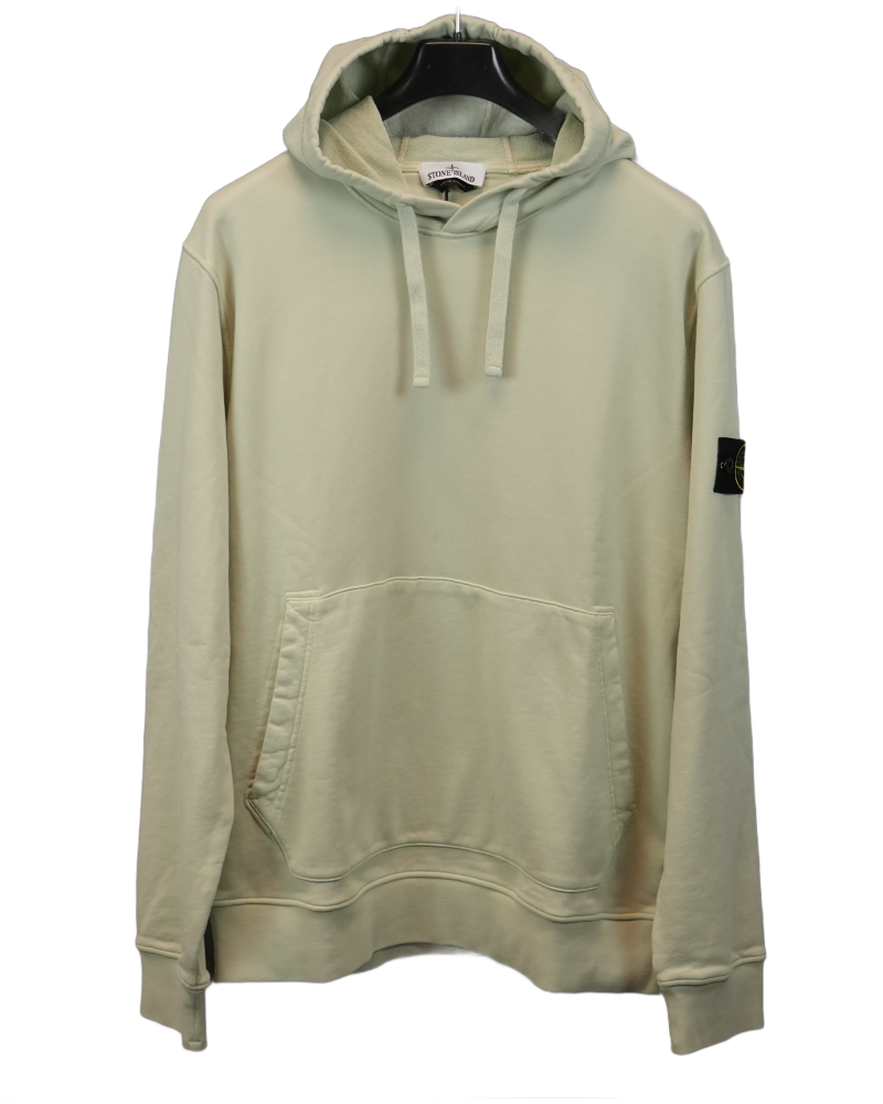 Stone Island Hoodie Light green front view