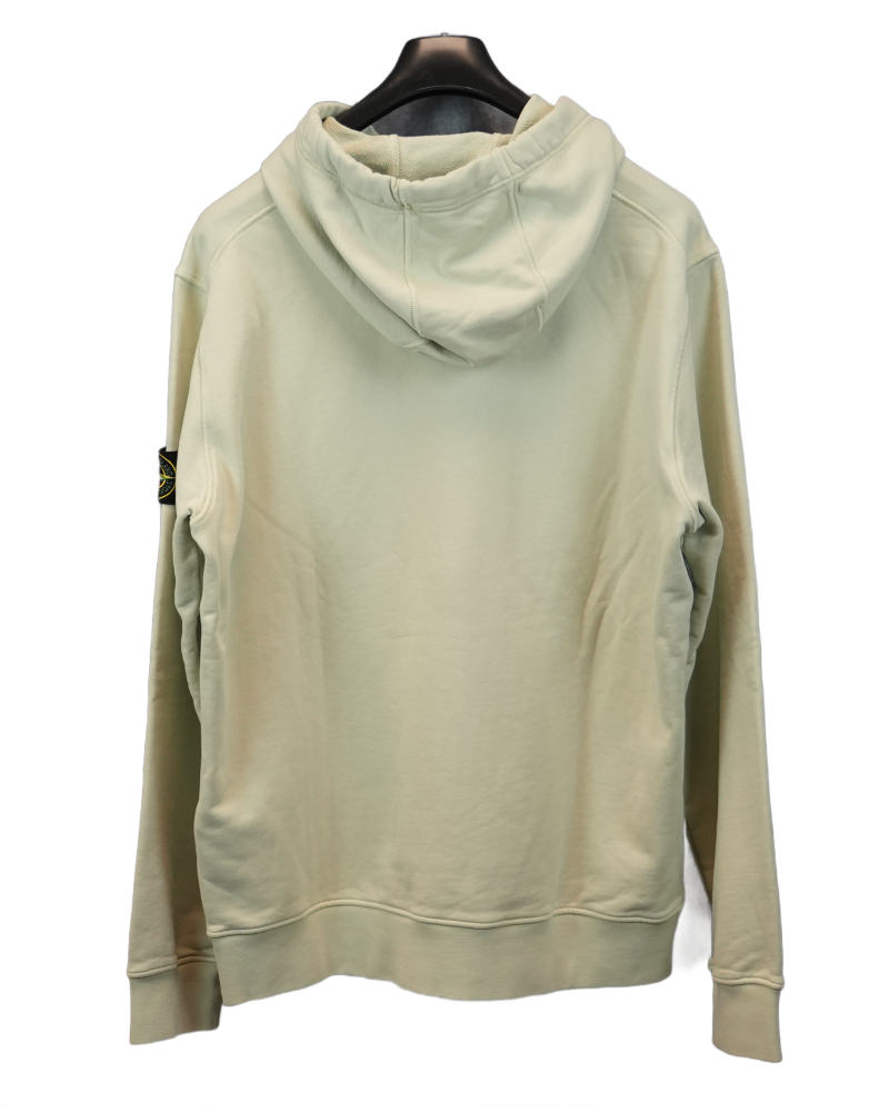 Stone Island Hoodie Light green back view