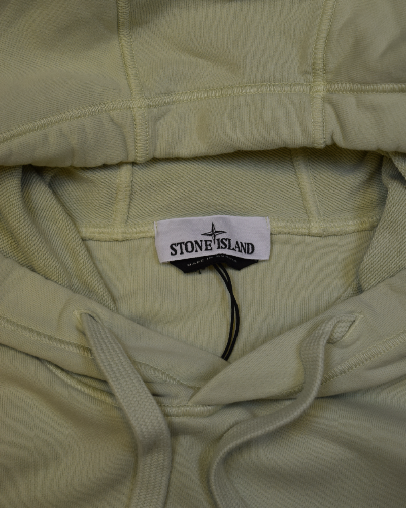 Stone Island Hoodie Light green detail view