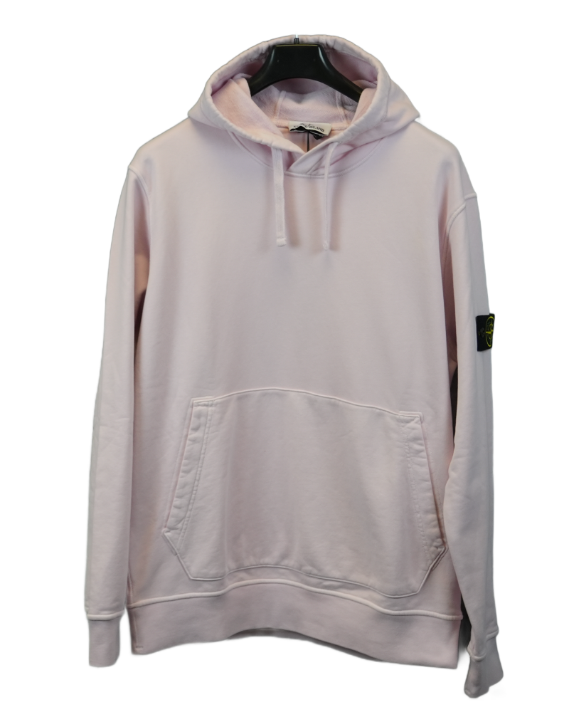 Stone Island Hoodie Pink front view