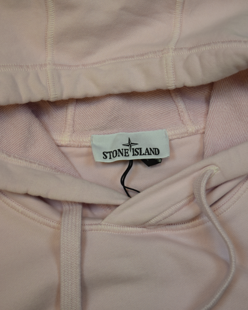 Stone Island Hoodie Pink detail view