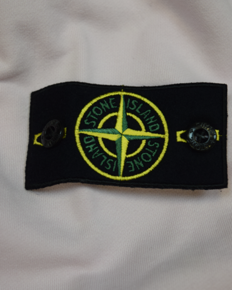 Stone Island Hoodie Pink detail view