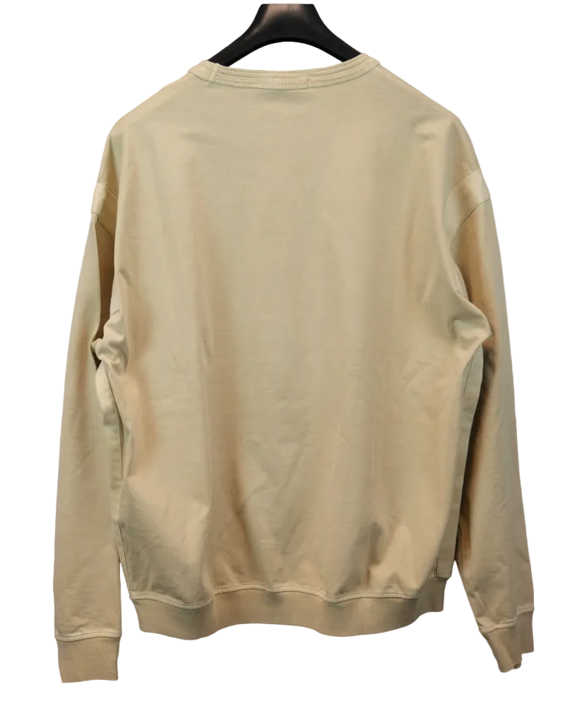 Stone Island Marina Crewneck  Beige back view