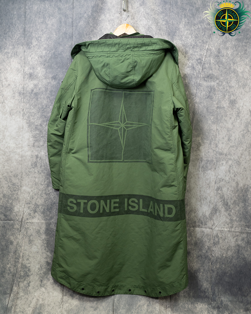 Stone Island David TC Primaloft Coat Green - L