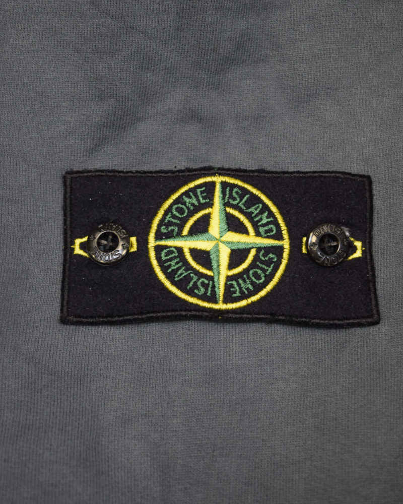 stone island Crewneck Sweatshirt grey detail view