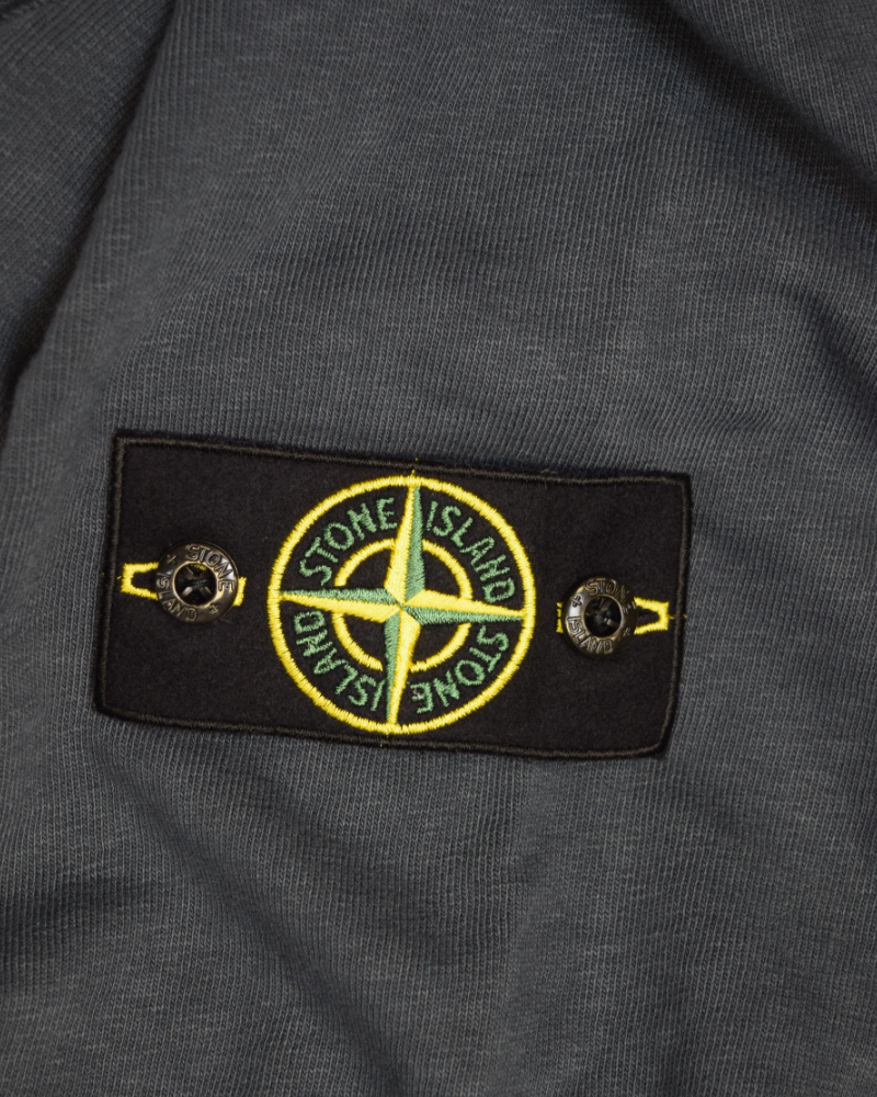 Stone Island Crewneck Sweatshirt dark grey detail view