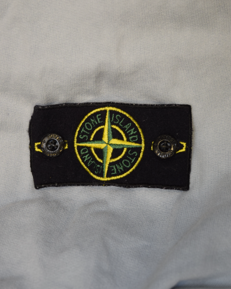 Stone Island Crewneck Sweatshirt light blue detail view
