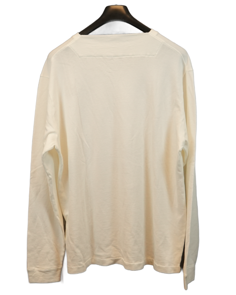 C.P Company lightweight crewneck white back view