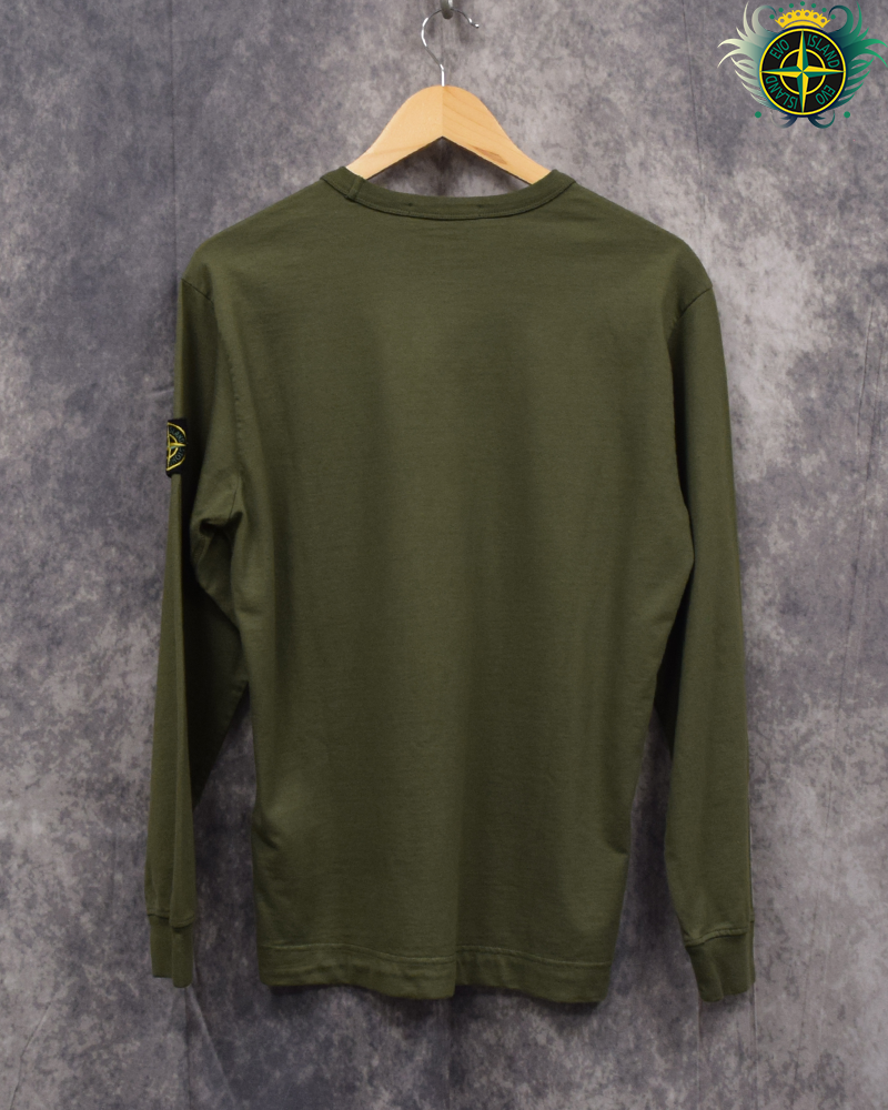 Stone Island Lightweight Crewneck Green - S