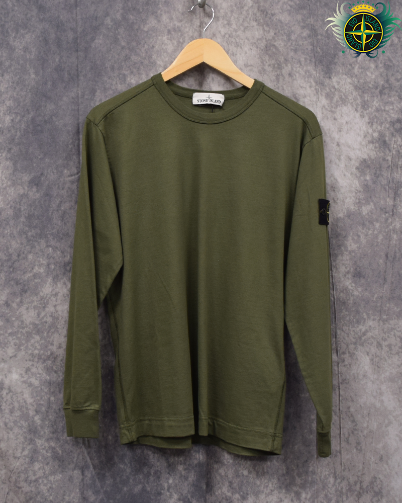 Stone Island Lightweight Crewneck Green - S