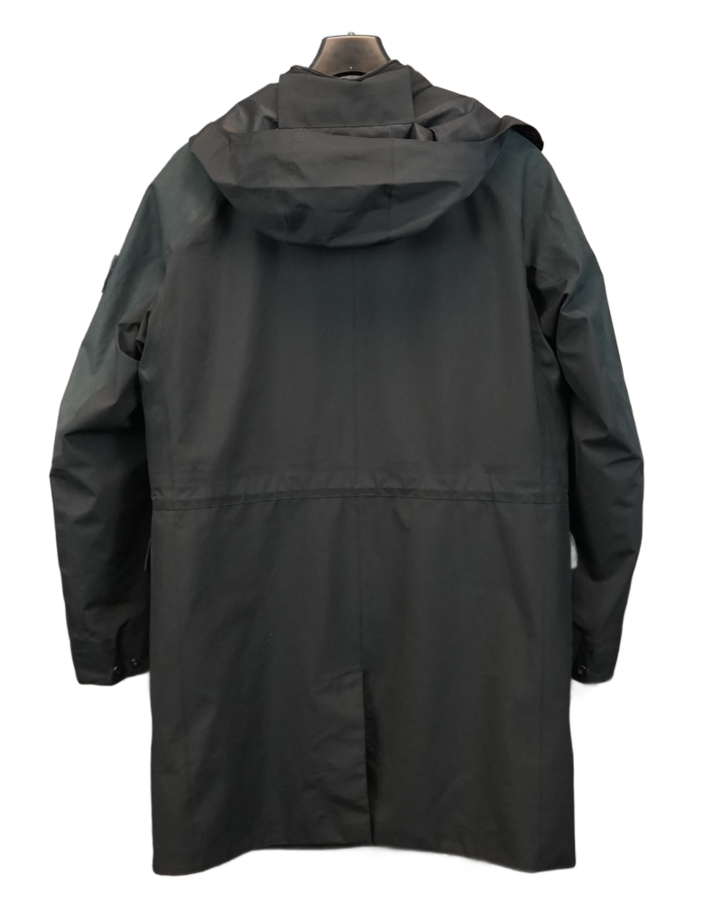 Stone Island Tank Shield Ghost Piece With Multi Layer Fusion Technology Black back view