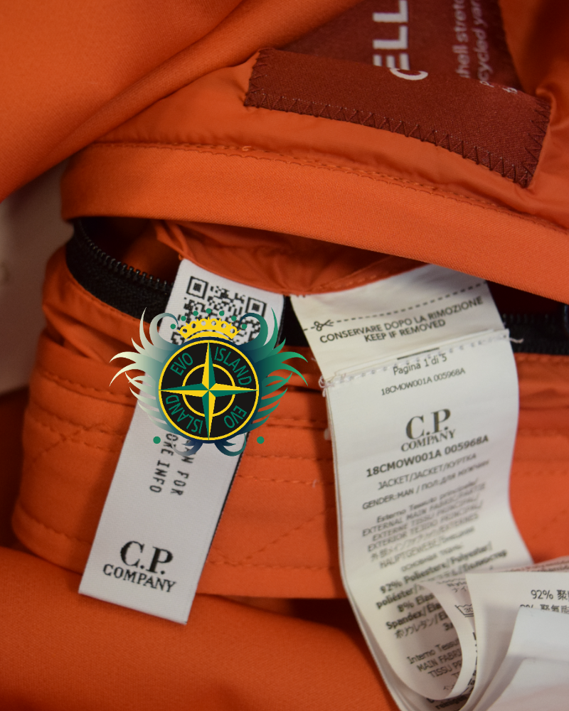 C.P. Company Shell-R Jacket Red detail view