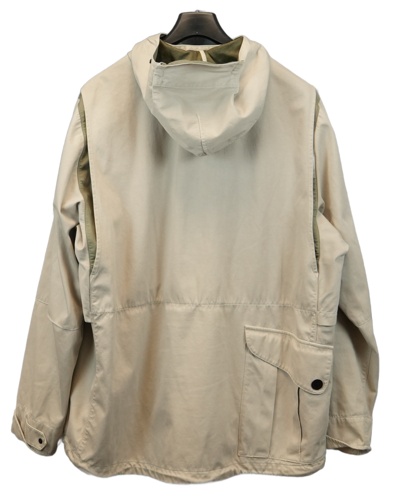 Stone Island x Nike Raso-R 3L  Beige back view