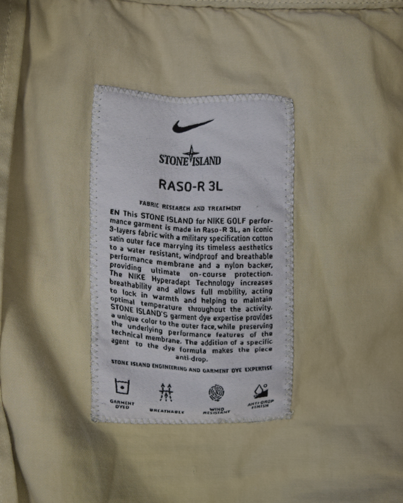 Stone Island x Nike Raso-R 3L  Beige detail view