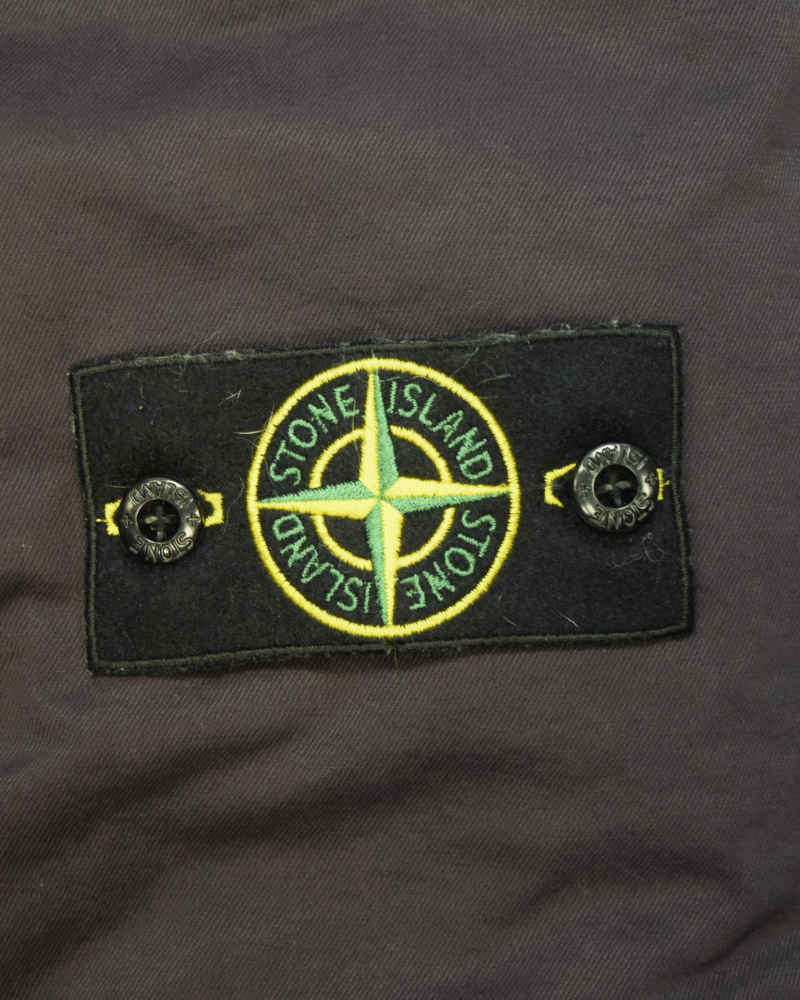 Stone Island Opaque Nylon Twill Down TC Purple detail view