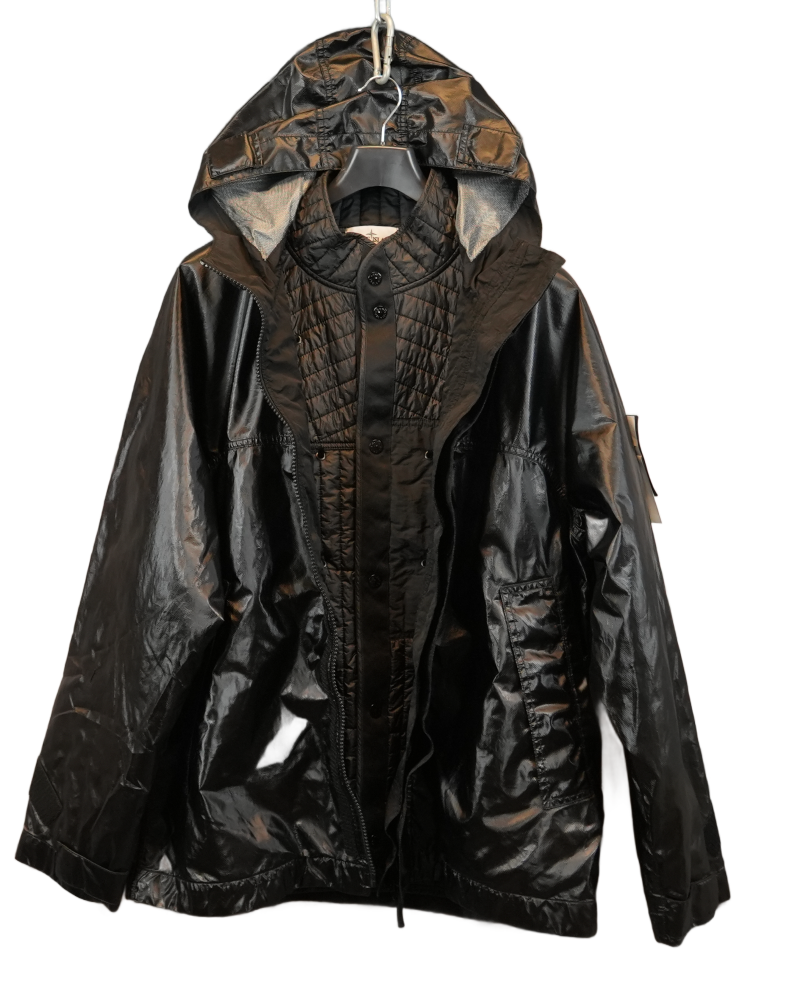 Stone Island Glass Cover TC Black back view