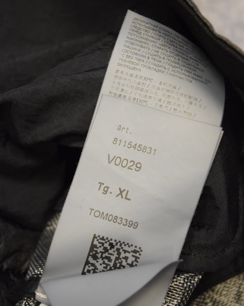 Stone Island Glass Cover TC Black detail view