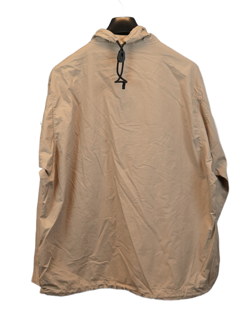 Stone Island 1/4 Zip Smock Beige back view
