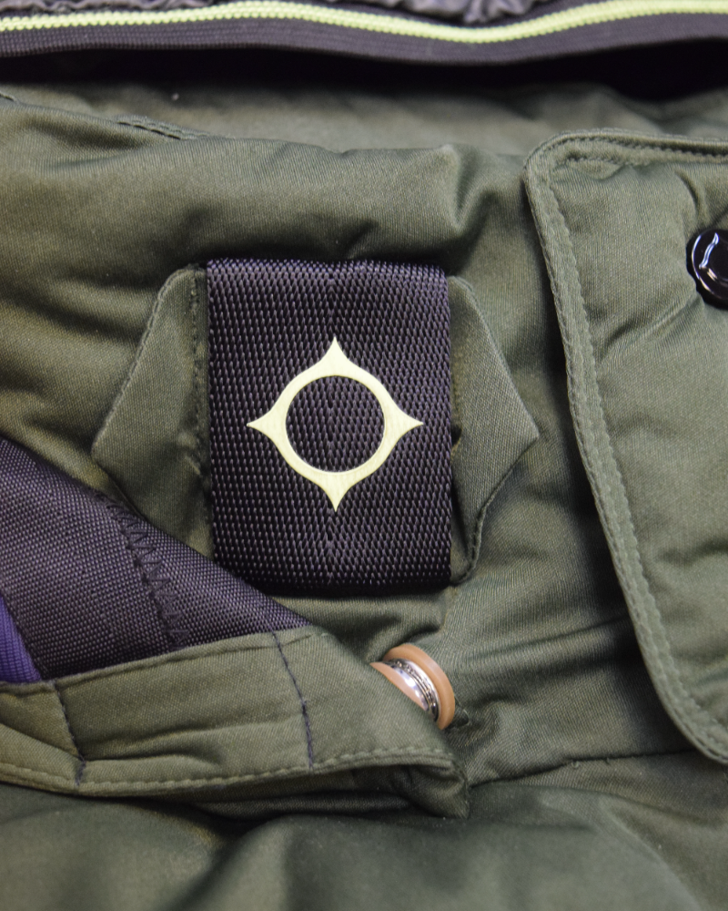 MA Strum Massimo Osti Archive Gilet Green detail view